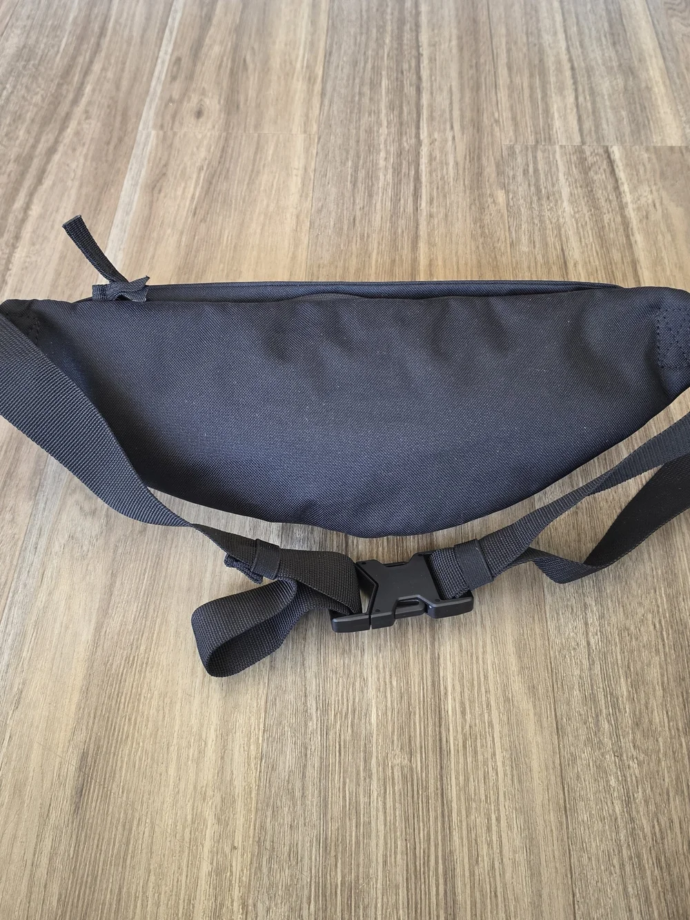 Nike Black Waist Pack with White Swoosh - Men's Belt Bag